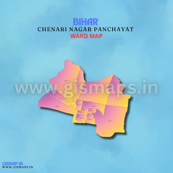 Chenari Nagar Panchayat Ward Map